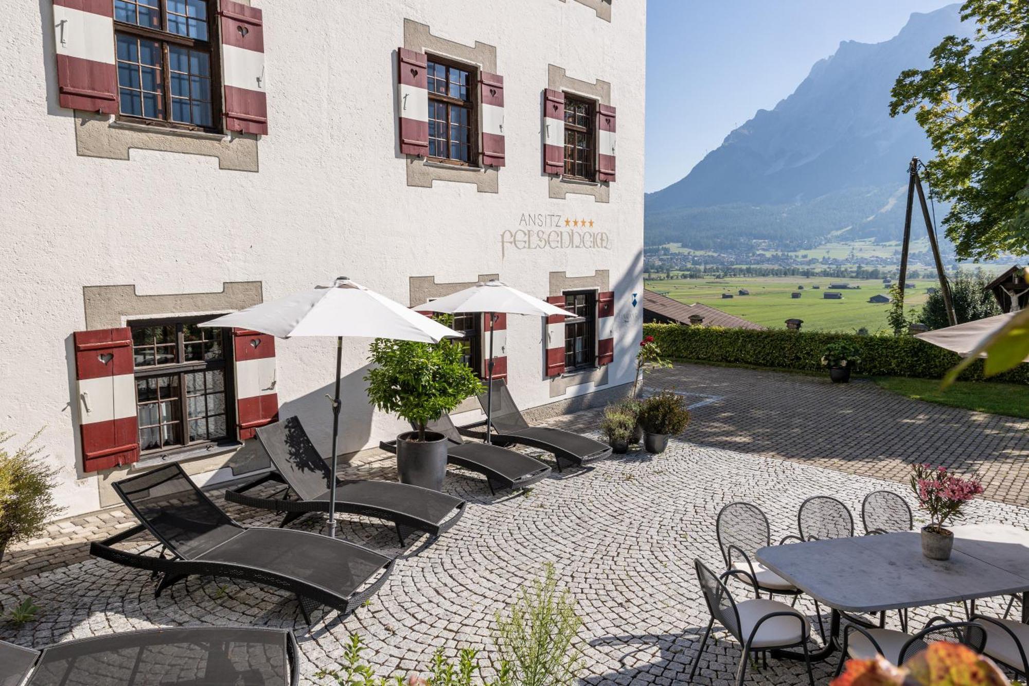 Aparthotel Ansitz Felsenheim Lermoos Exterior photo