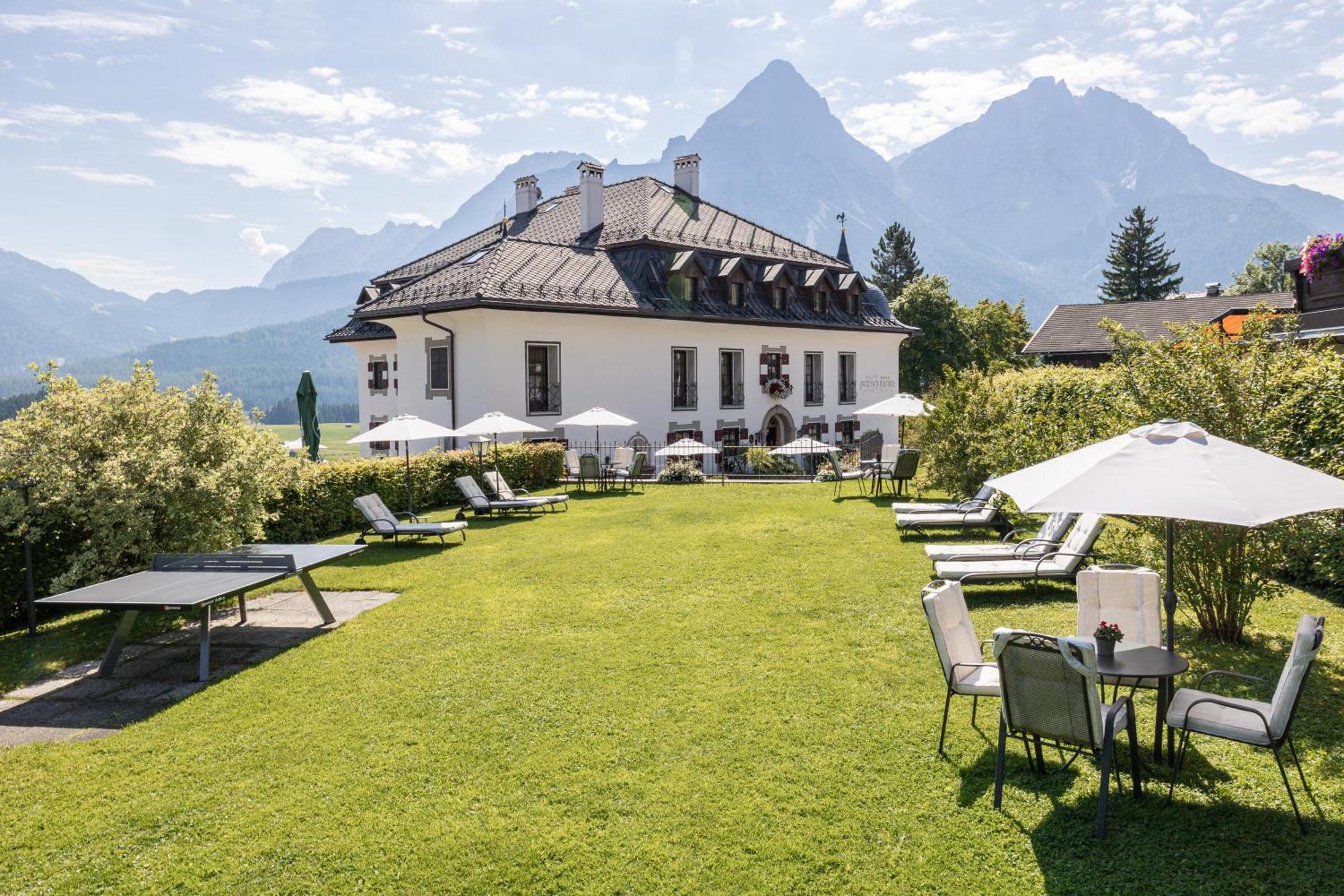 Aparthotel Ansitz Felsenheim Lermoos Exterior photo